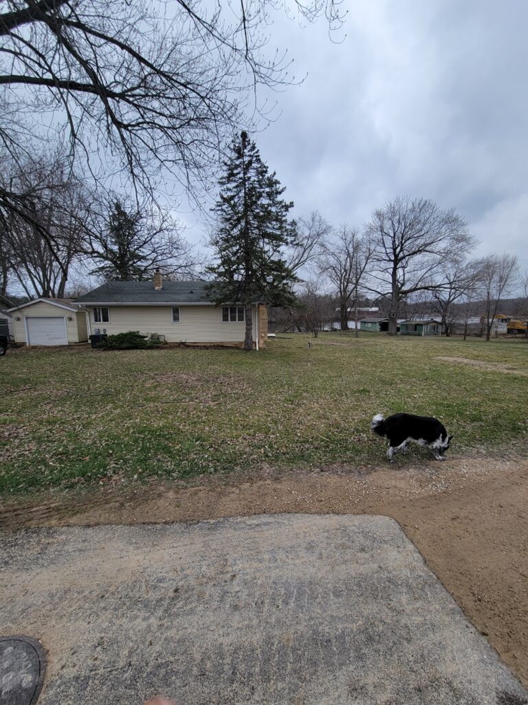 The View of our Home from the road.